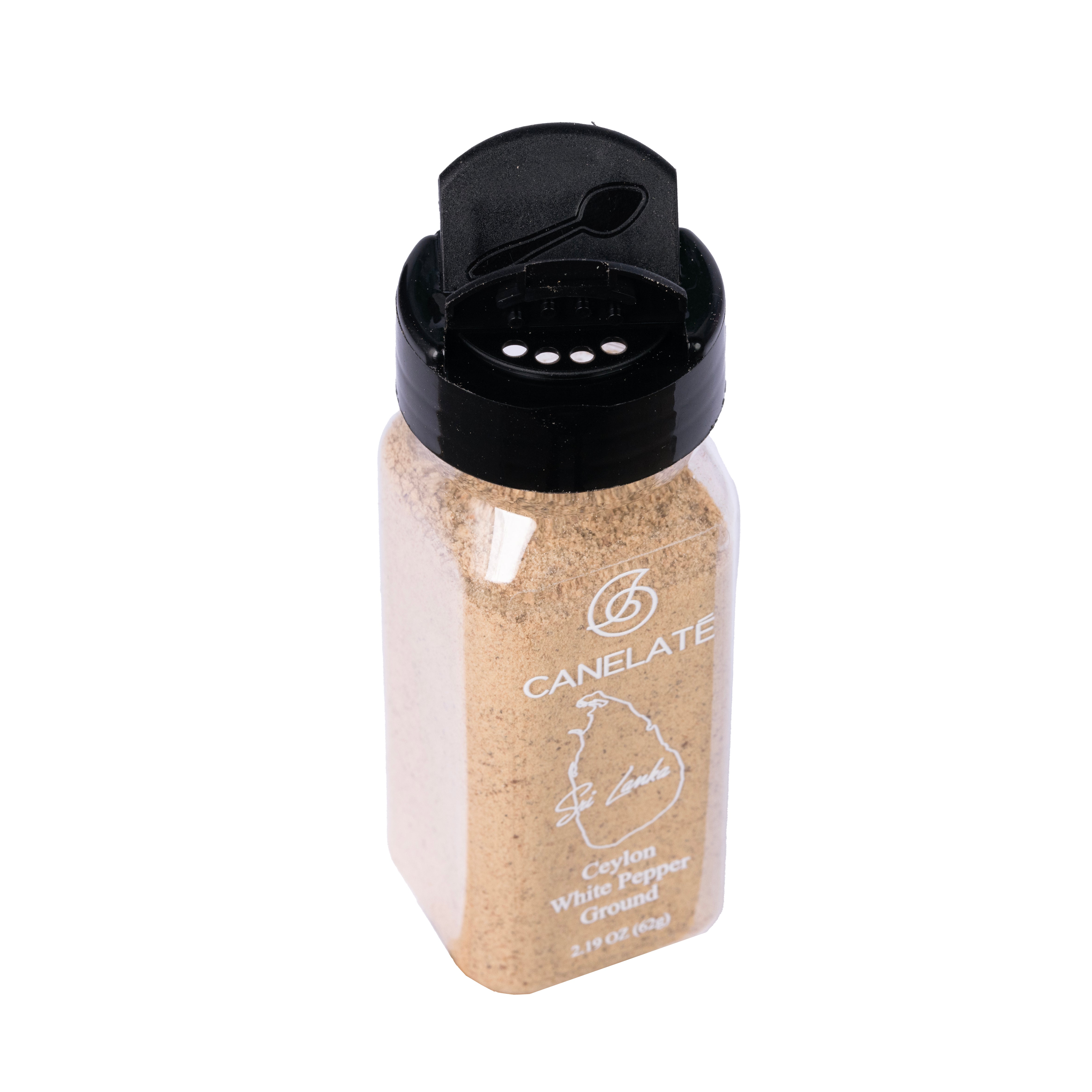 Organic White Pepper Ground 62g (2.19oz)