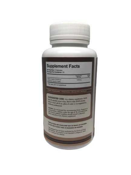 Organic Ceylon Cinnamon Vegetarian Capsules 1000mg